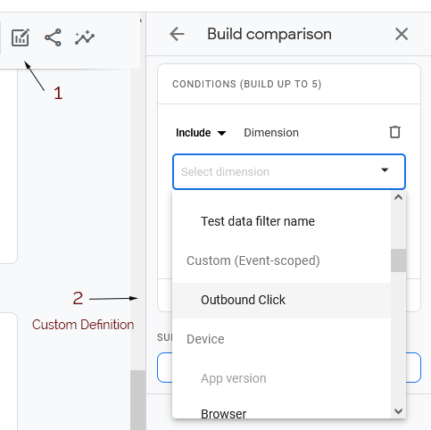 Create Custom Dimensions Google Analytics