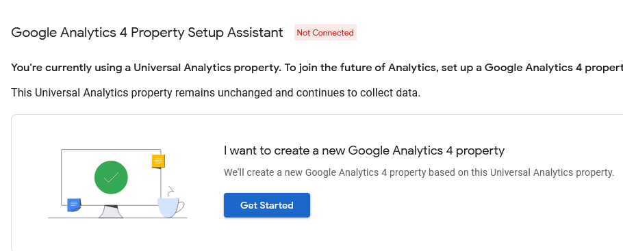 Setup Google Analytics 4 Step 2