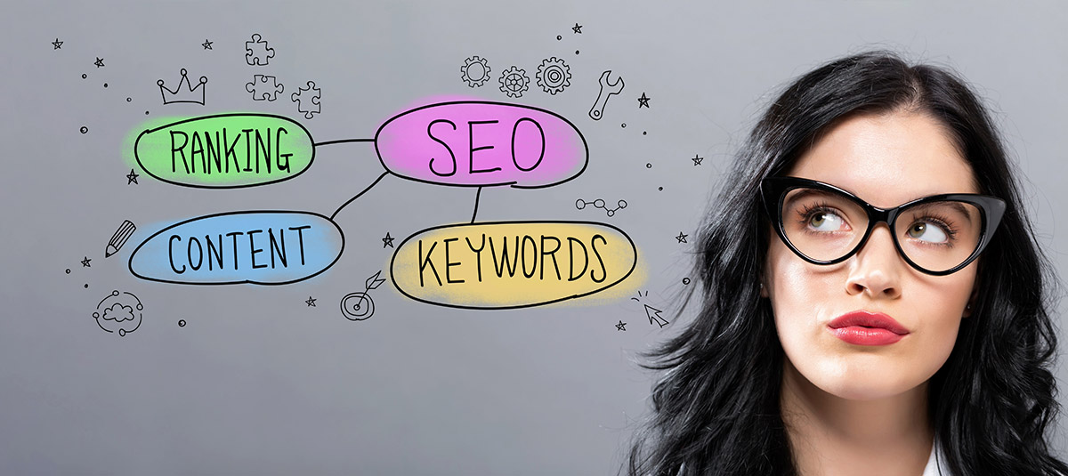 4 key features of SEO - 1 being keywords