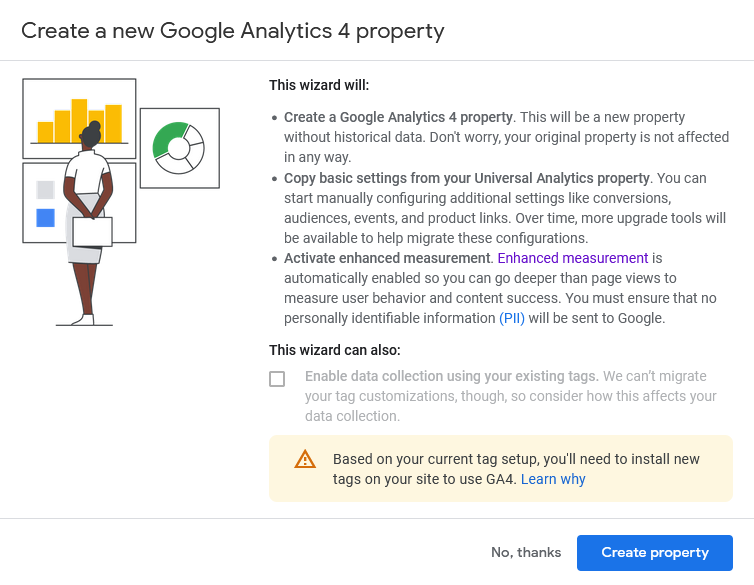 Setup Google Analytics 4 Step 3