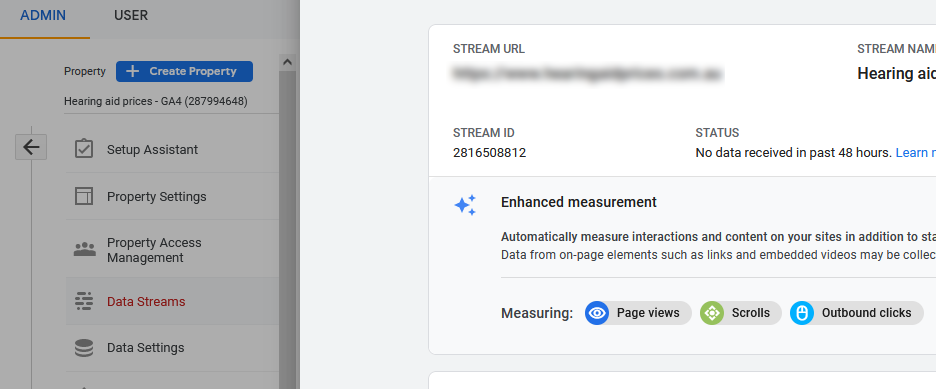 Setup Google Analytics 4 Step 5