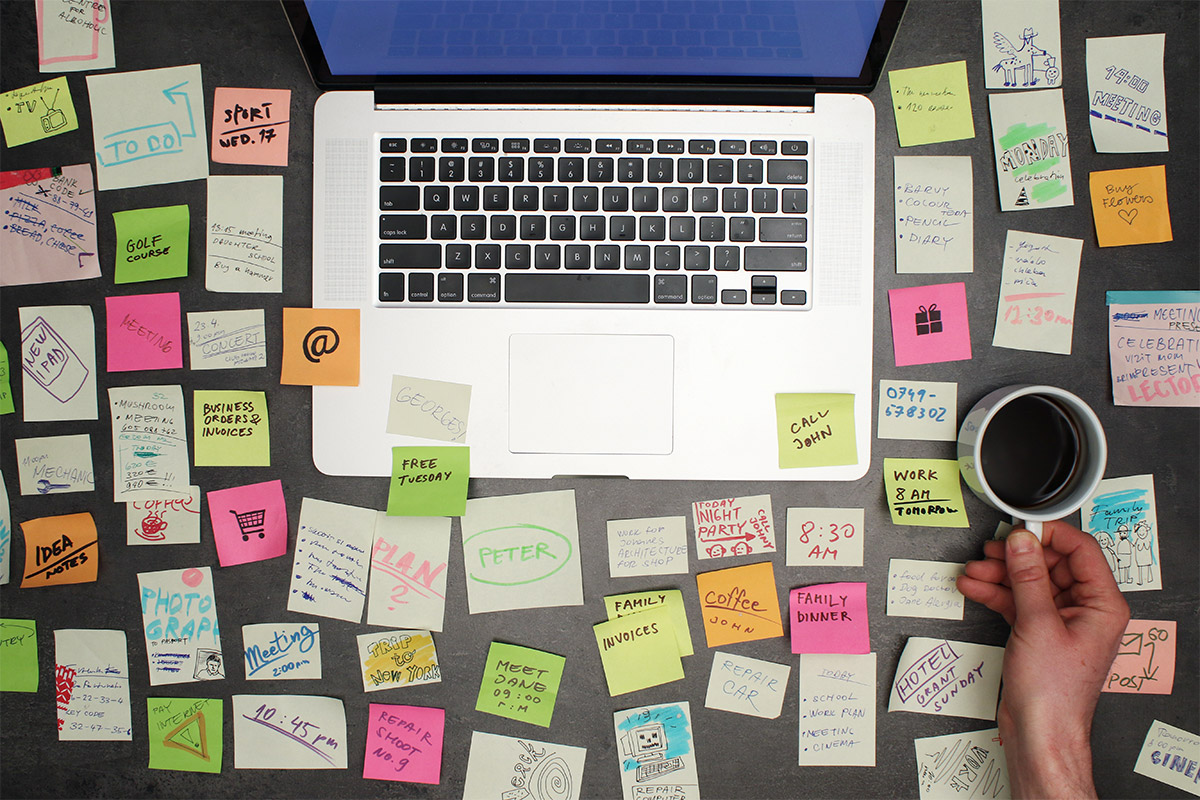 Multi-Tasking Postit Notes