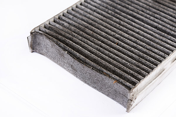 Dirty Mouldy Air Conditioning Filter