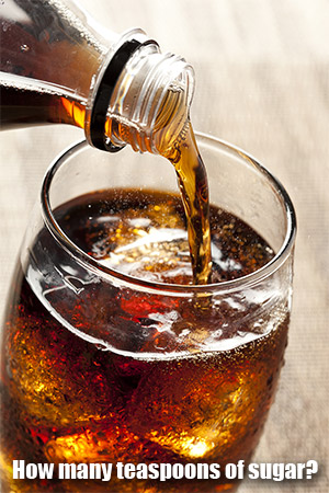 How much sugar in soft drink