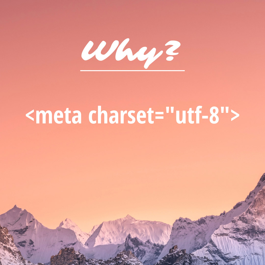met tag UTF-8